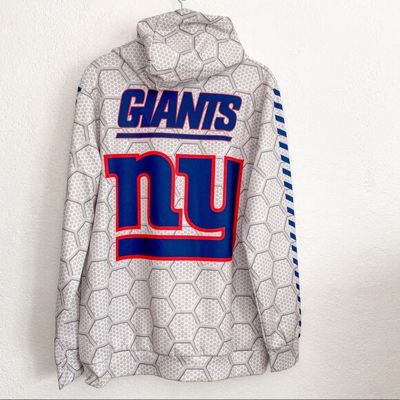 New York Giants Graphic Pullover Hoodie Size S/M - Picture 7 of 7